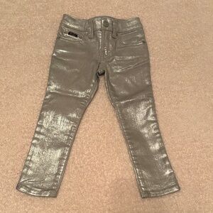 Polo by Ralph Lauren Shimmering Silver Kids Jeans 2T
